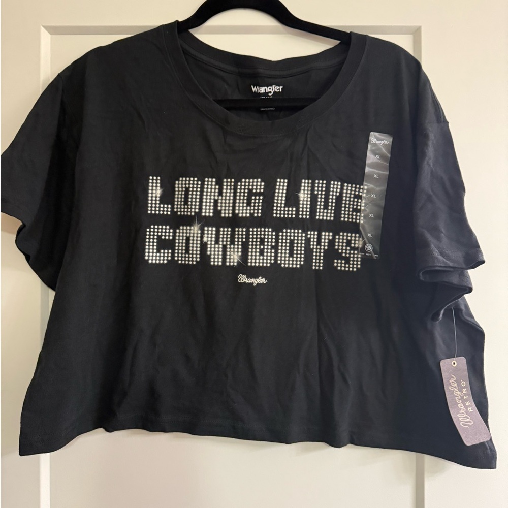Wrangler Black Logo T-Shirt